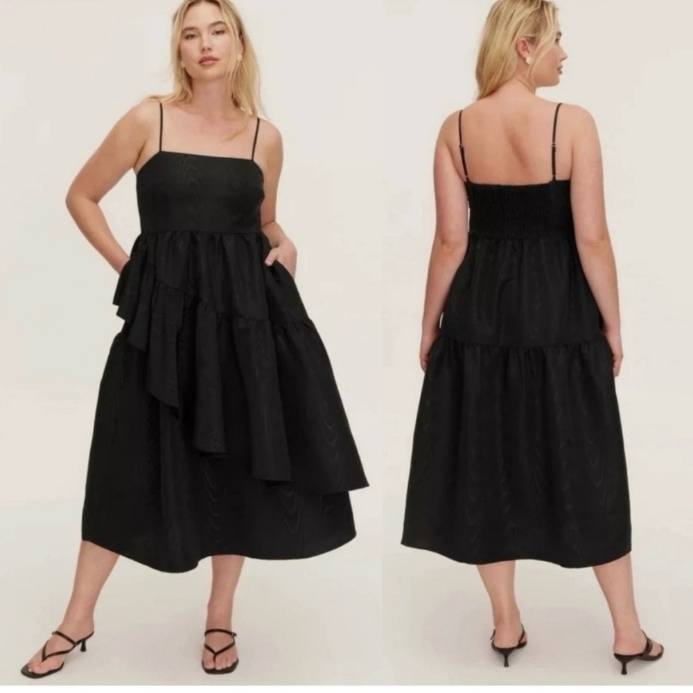 KATE SPADE NY x TARGET Tiered Ruffle Midi Tank Dress
Black